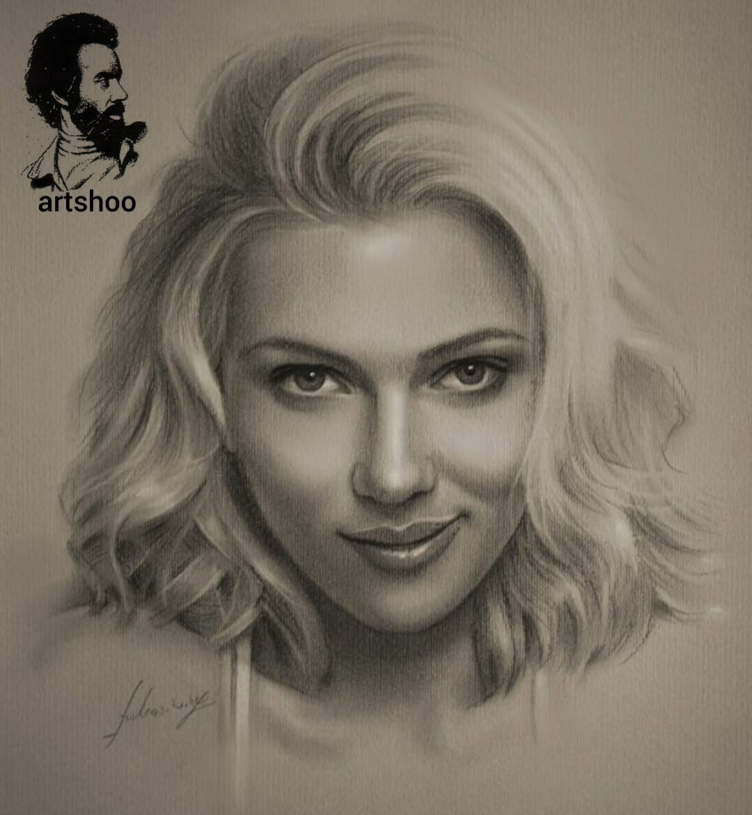 آموزش نقاشی سیاه قلم